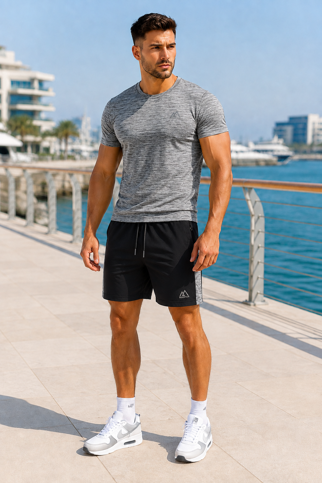 MOUNTAIN SHORT AND TSHIRT SET