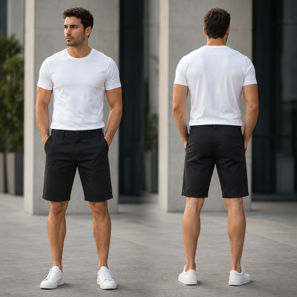 DUCK AND COVER CHINO SHORTS