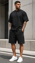CROSS HATCH SHORT AND TSHIRT SET