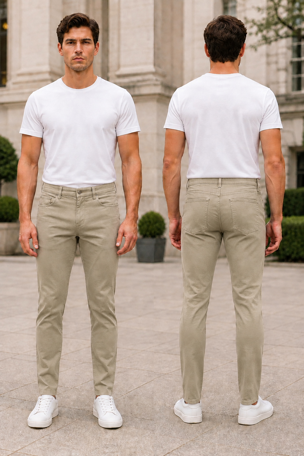 DUCK AND COVER CHINO