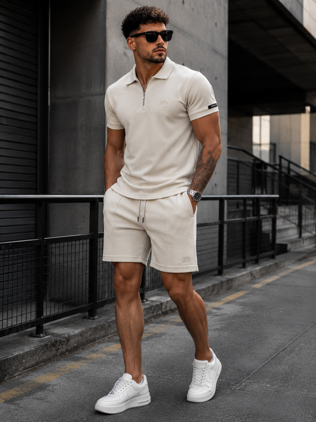 DUCK AND COVER POLO SHORT SET