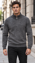 BEWLEY&RITCH QUARTER ZIP JUMPER ￼