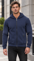 DUCK AND COVER ZIP HOODY ￼